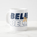 Search for futbol mugs Believe in believe quote