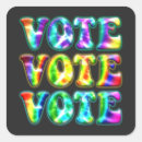 Search for get out stickers Democracy