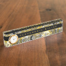 Search for clock name plates Black