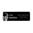 Search for funeral return address labels Death