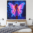 Search for butterfly fairy canvas prints Enchanted forest