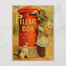 Search for vintage mailbox postcards Red