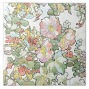 Search for hollyhock tiles Vintage