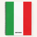 Search for italian notebooks Flag of italy