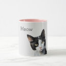 Search for grey white cat mugs Kitty