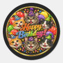 Search for generic birthday stickers Colourful