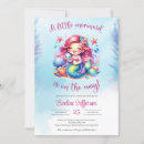 Search for little mermaid invitations Pink