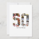 Search for 50th anniversary wedding thank you cards Black and white