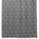 Search for black and white circle shower curtains Abstract