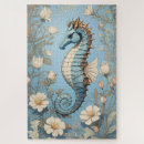 Search for seahorse puzzles Vintage