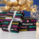 Search for cheerleading wrapping paper Sports
