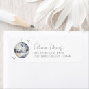Search for silver return address labels Bridal shower