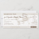 Search for boarding pass bridal shower invitations World map