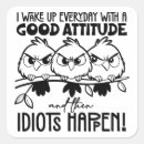 Search for idiots stickers Humor