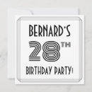 Search for 28th birthday invitations Stylish