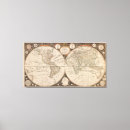 Search for continents canvas prints Antique