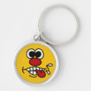 Search for cartoon face key rings Humour