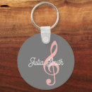 Search for treble clef key rings Music note
