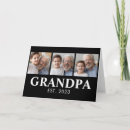 Search for grandpa to be cards First time grandpa