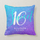 Search for modern purple cushions Sweet 16
