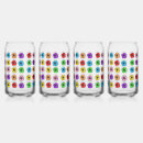 Search for multi coloured beer glasses Abstract