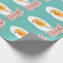Search for bacon and eggs wrapping paper Funny