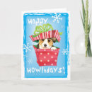 Search for pembroke welsh corgi christmas cards Puppy