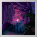 Search for magical crystal ball posters Fortune telling