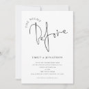 Search for night before wedding invitations Elegant