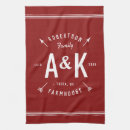 Search for monogram christmas tea towels Rustic