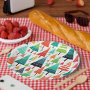 Search for christmas tree paper plates Colourful