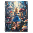 Search for alice in wonderland notebooks Whimsical