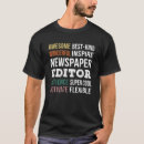 Search for newspaper tshirts editor