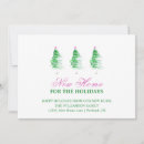 Search for seasonal moving announcement cards Christmas tree