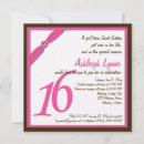 Search for fuschia birthday invitations White