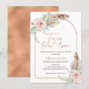 Search for gold couples shower invitations Boho