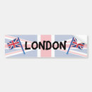 Search for london flag bumper stickers British