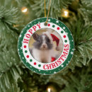 Search for rabbit christmas tree decorations Green