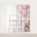 Search for we can bearly wait backdrops Baby shower