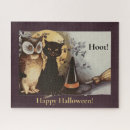 Search for halloween cat puzzles Owl