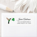 Search for clover return address labels Patrick's