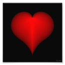 Search for red love heart posters Vibrant