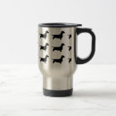Search for weiner dog travel mugs Silhouette