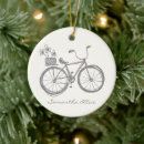 Search for bicycle christmas tree decorations cute