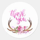 Search for floral antler stickers Pink