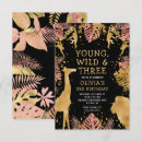 Search for black girl birthday invitations Modern