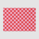 Search for red gingham tissue paper Pink