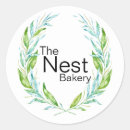 Search for leaf logo stickers Watercolor