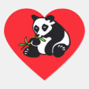 Search for red panda love stickers Kawaii