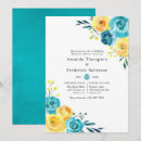 Search for turquoise rehearsal dinner invitations Watercolor